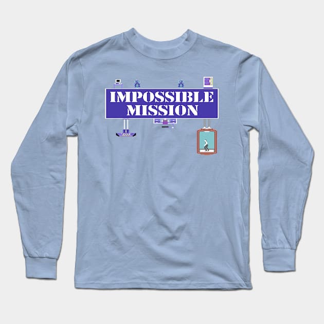 Impossible Mission Long Sleeve T-Shirt by ilovethec64